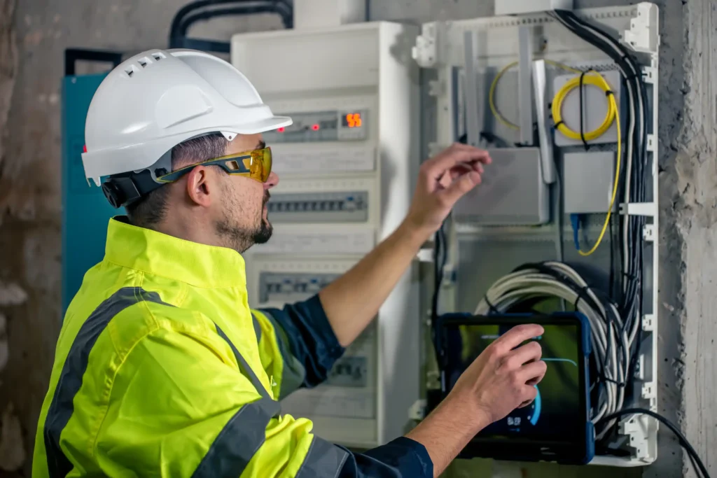 commercial electrician , service calls and repairs