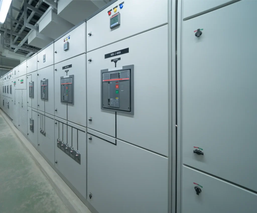 electric switch panel power plant